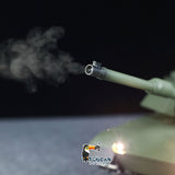 TOUCAN Full Metal 1/16 Remote Control Tank Abrams M1A2 3918 360 Rotation IR System Barrel Lifting Recoil Smoking FPV Camera