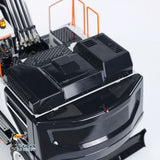 MTM EC380 Metal 1/14 RC Hydraulic Excavator 8-way Reversing Valve FlySky PL18EV Radio Controller for Engineering Vehicle Enthusiasts