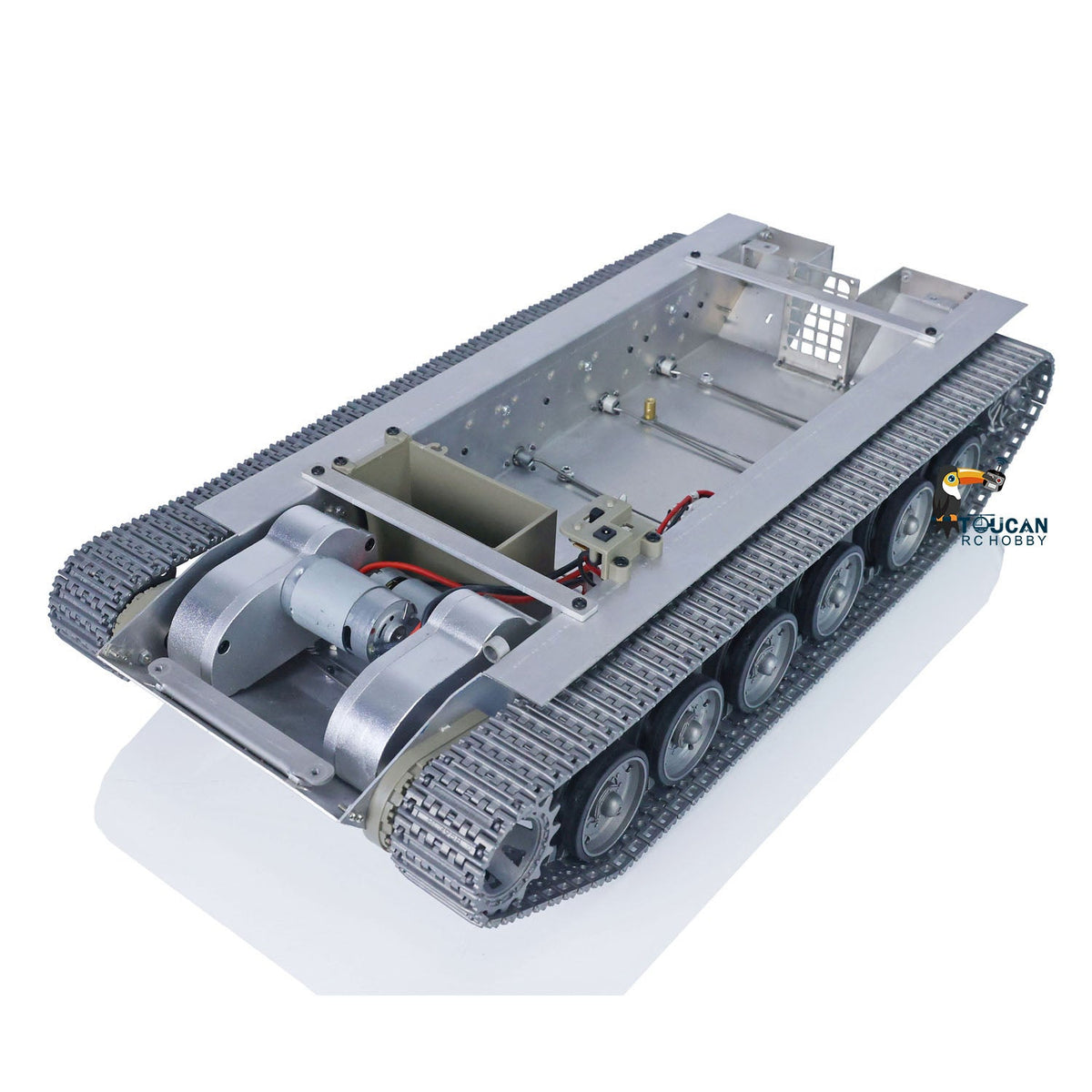 Metal Chassis Tracks Wheels for 1/16 Heng Long RC Battle Tanks IDF Merkava MK IV