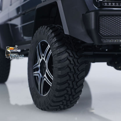 1/8 TRACTION HOBBY Ferngesteuertes Geländefahrzeug KM5 RC Crawler Portalachse Differentialsperre AWD 2-Gang-Getriebe 775 Bürstenmotor