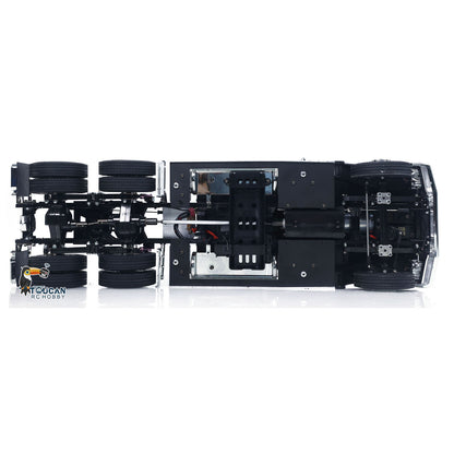 TOUCAN RC HOBBY Customized DIY Knight Hauler 56314 6*4 1/14 RC Tractor Truck Remote Control Lorry Car Model Light Sound I6S Radio Battery