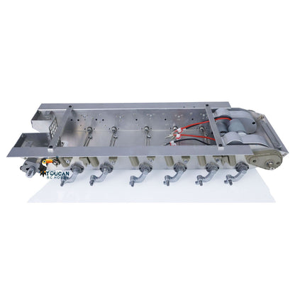 Heng Long Metal Spare Chassis For 1/16 3958/3939/3938/3918/3818 RC Tank With Suspension Arms Gearbox Vehicle Model Accessories
