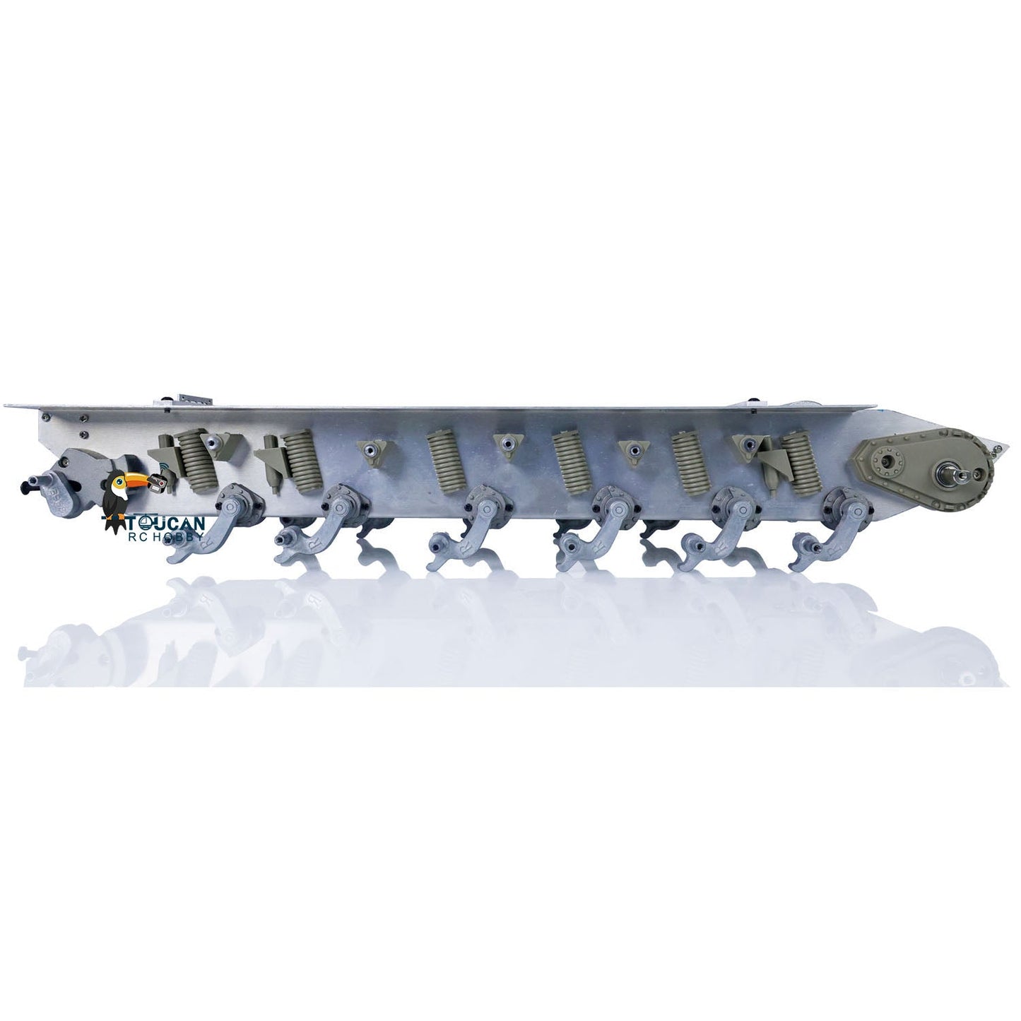 Heng Long Metal Spare Chassis For 1/16 3958/3939/3938/3918/3818 RC Tank With Suspension Arms Gearbox Vehicle Model Accessories