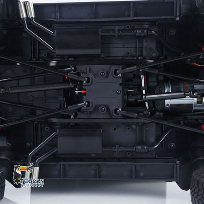 1/8 TRACTION HOBBY Ferngesteuertes Geländefahrzeug KM5 RC Crawler Portalachse Differentialsperre AWD 2-Gang-Getriebe 775 Bürstenmotor