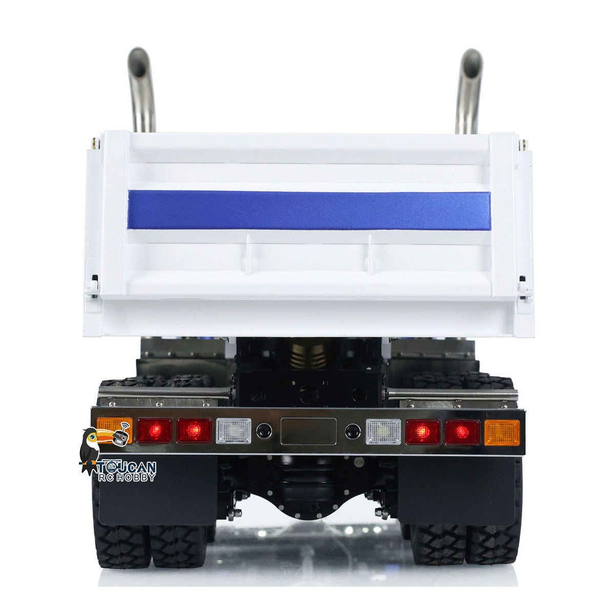 In Stock TOUCAN RC HOBBY 1/14 RC Dump Truck 56344 Tipper 6x6 2-Speed Construction Vehicle Light Sound System Differential for