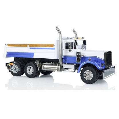 In Stock TOUCAN RC HOBBY 1/14 RC Dump Truck 56344 Tipper 6x6 2-Speed Construction Vehicle Light Sound System Differential for
