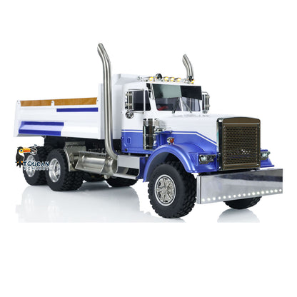 In Stock TOUCAN RC HOBBY 1/14 RC Dump Truck 56344 Tipper 6x6 2-Speed Construction Vehicle Light Sound System Differential for