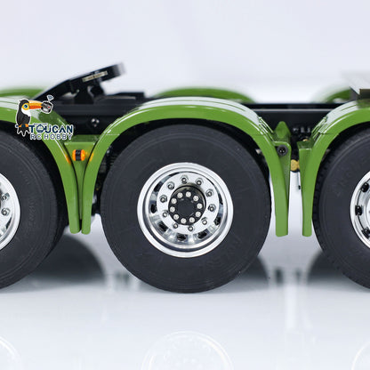 TOUCAN Lackiertes, zusammengebautes 8X8-Metallchassis 1/14 Schwerer RC-Sattelzug RTR Funkfernsteuerungsauto Raucheinheit