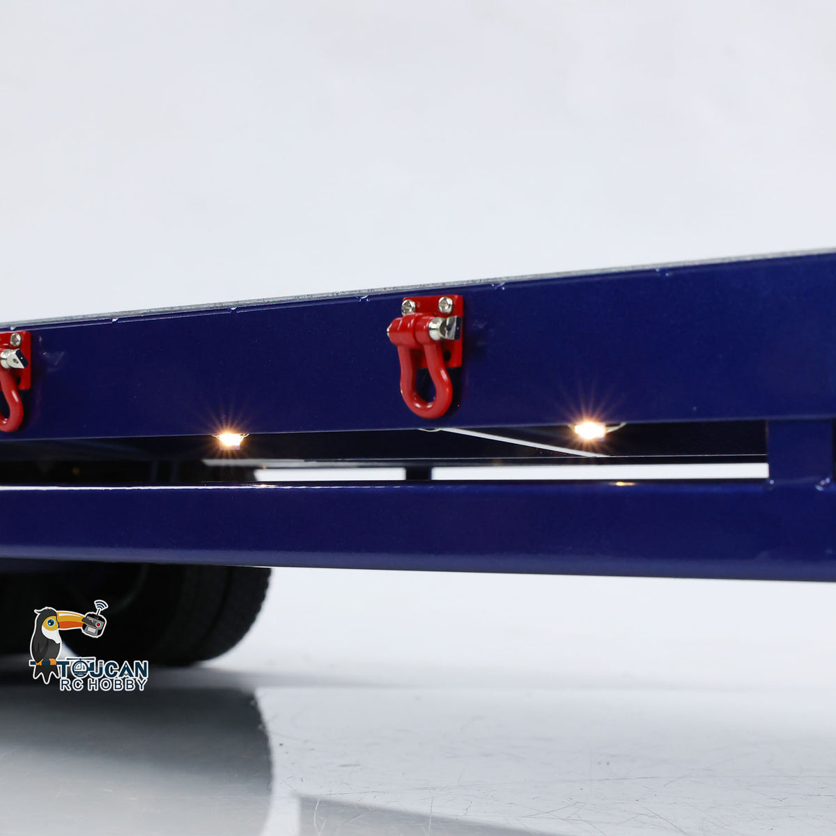 5-achsiger Metall-Sattelauflieger für TAMIYA 1/14 RC-Sattelzugmaschine mit Fernbedienung