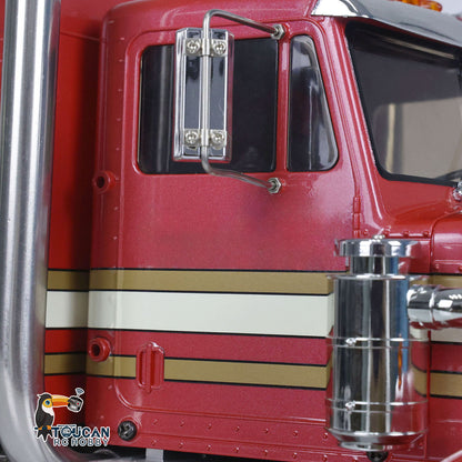 1/14 TAMIYA 56301 6x6 RC Sattelzugmaschine Betriebsbereites Metallchassis Fahrzeugmodell 2-Gang-Getriebe
