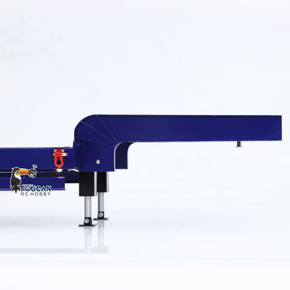 5-achsiger Metall-Sattelauflieger für TAMIYA 1/14 RC-Sattelzugmaschine mit Fernbedienung