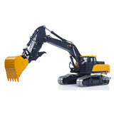Super Frog 3 Pumps E400 Pro 6CH Valve Thumb Type 1/14 RC Hydraulic Excavator Metal Remote Control Digger Frsky X14 Radio Sound