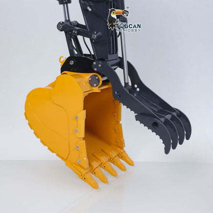 TOUCAN RC HOBBY SFrog E400 Pro Metal  1/14 RC Hydraulic Excavator Remote Control Digger 6CH Valve Thumb Type Frsky X14 Radio Sound