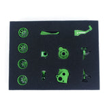 JDM 298B 1/10 Plastic RC Go-Kart DIY Model Radio Controlled Electric Racing Vehicle Unlimited Retrofit for Advanced Player