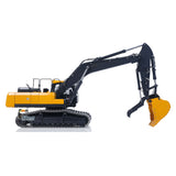 Super Frog 3 Pumps E400 Pro 6CH Valve Thumb Type 1/14 RC Hydraulic Excavator Metal Remote Control Digger Frsky X14 Radio Sound