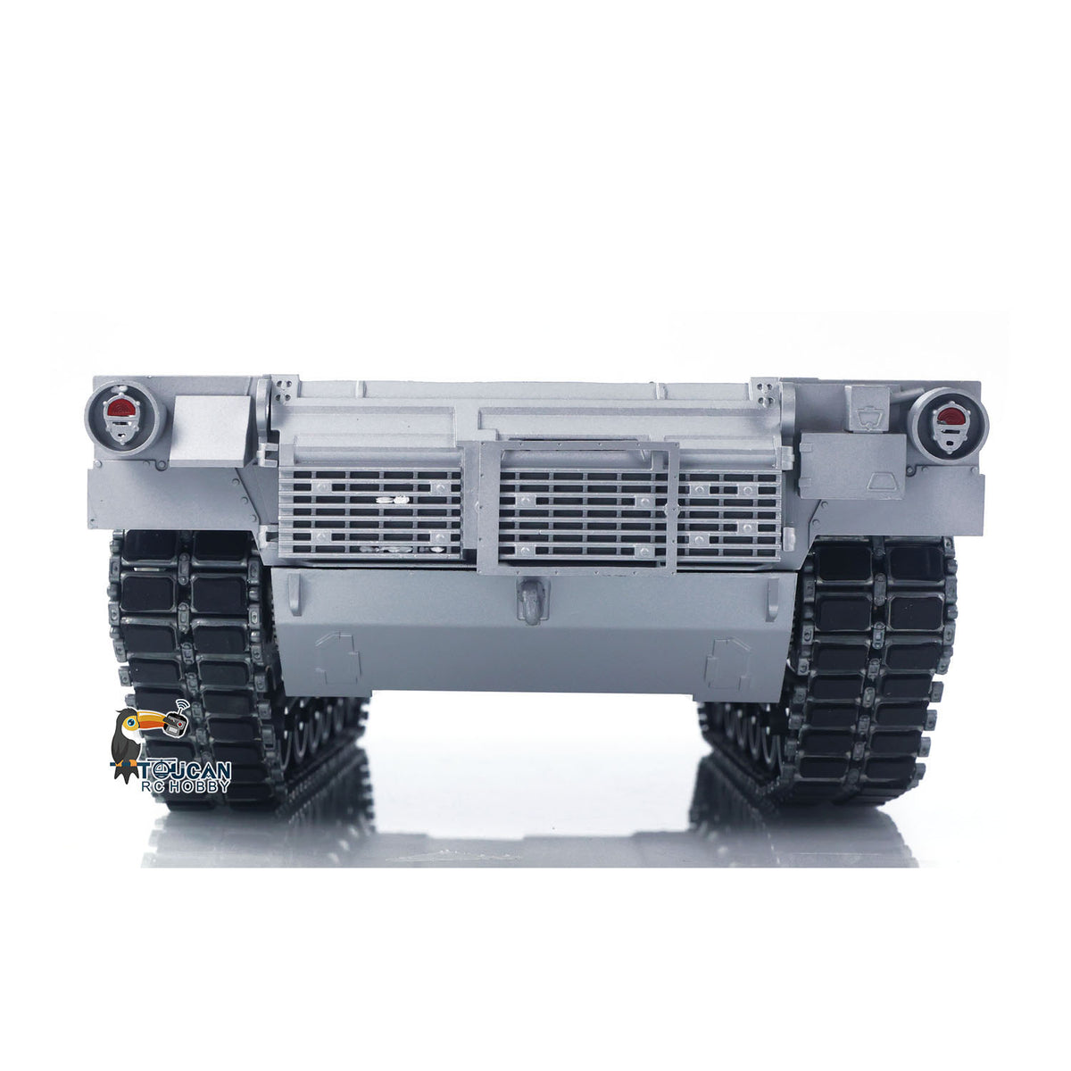 Metallchassis mit Antriebsgetriebe, Laufrädern, Lautsprecherschalter für Henglong 1/16 RC Kampfpanzer USA Abrams M1A2 3918 Modell