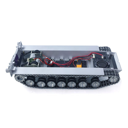 Metal Chassis Driving Gearbox Idlers Drive Wheels Tracks Speaker Switch for Henglong 1/16 3918 USA Abrams M1A2 RC Tank Model