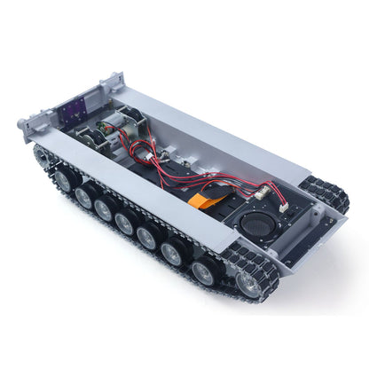 Metal Chassis Driving Gearbox Idlers Drive Wheels Tracks Speaker Switch for Henglong 1/16 3918 USA Abrams M1A2 RC Tank Model