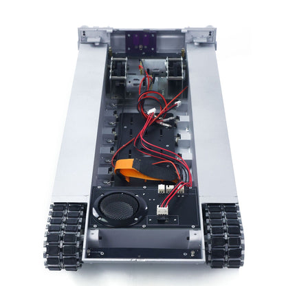Metal Chassis Driving Gearbox Idlers Drive Wheels Tracks Speaker Switch for Henglong 1/16 3918 USA Abrams M1A2 RC Tank Model