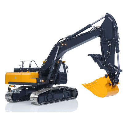 TOUCAN RC HOBBY SFrog E400 Pro Metal  1/14 RC Hydraulic Excavator Remote Control Digger 6CH Valve Thumb Type Frsky X14 Radio Sound