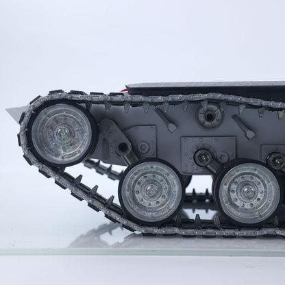 Metal Chassis Driving Gearbox Idlers Drive Wheels Tracks Speaker Switch for Henglong 1/16 3918 USA Abrams M1A2 RC Tank Model