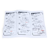 KIT JDM 298A 1/10 4x4 RC Go-Kart Unlimited DIY Model Vehicle Remote Control Electric Racing Car Motor No Battery for Adult