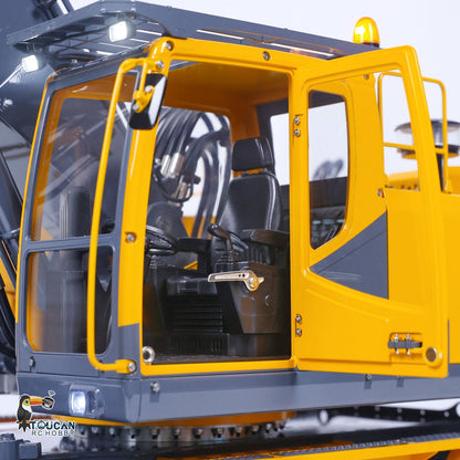 TOUCAN RC HOBBY LESU 1/14 RC Model Metal Hydraulic Aoue ET30H Wheeled Excavator Digger Quick Coupler Openable Bucket Small Bucket