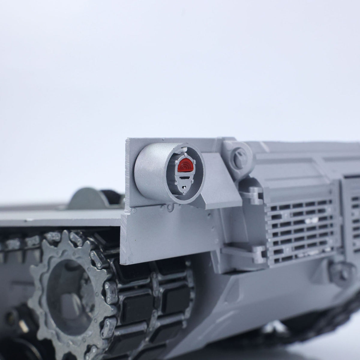 Metal Chassis Driving Gearbox Idlers Drive Wheels Tracks Speaker Switch for Henglong 1/16 3918 USA Abrams M1A2 RC Tank Model