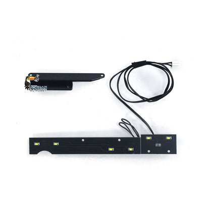 Capo-Scheinwerfer, LED-Spot-Lampe, Armaturenbrett-Licht, Hintergrund, LED-Lampe, Capo-Aufkleber für 1/8 RC Crawler Car U4 Queen CD1582X Modellteil
