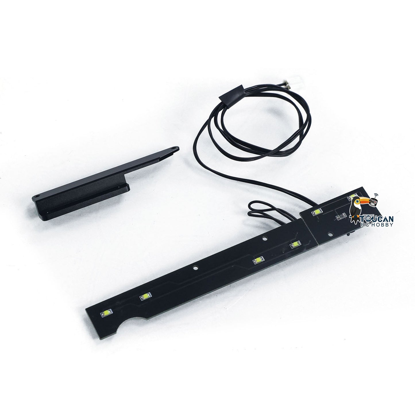 Capo-Scheinwerfer, LED-Spot-Lampe, Armaturenbrett-Licht, Hintergrund, LED-Lampe, Capo-Aufkleber für 1/8 RC Crawler Car U4 Queen CD1582X Modellteil