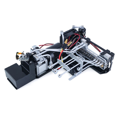 TOUCAN RC HOBBY LESU PC500 1/14 Metal Hydraulic RC Crawler Excavator B0020 Remote Control Rock Arm Digger KIT Model with Brushless Motor ESC Light 3CH Valve