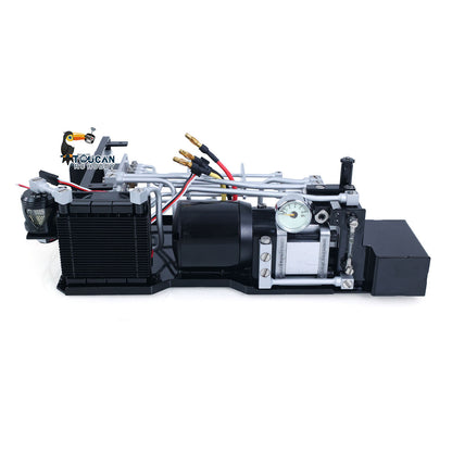 TOUCAN RC HOBBY LESU PC500 1/14 Metal Hydraulic RC Crawler Excavator B0020 Remote Control Rock Arm Digger KIT Model with Brushless Motor ESC Light 3CH Valve