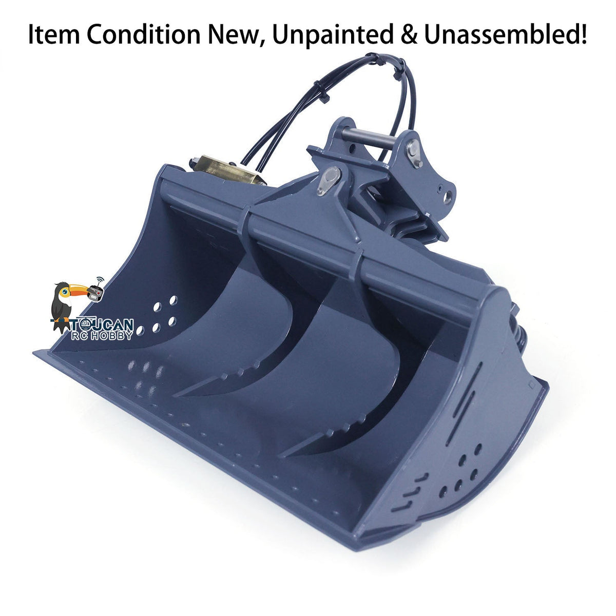 TOUCAN RC HOBBY 1/14 LESU RC Metal Hydraulic Aoue ET30H Wheeled Excavator Model Pump Cabin Sticker Display Grapple Ripper Bucket Scraper Compactor