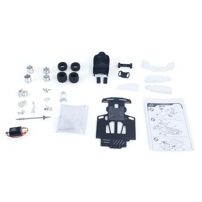 KIT JDM 298A 1/10 4x2 RC Go-Kart Unlimited DIY Model Vehicle Remote Control Electric Racing Car Motor No Battery for Adult