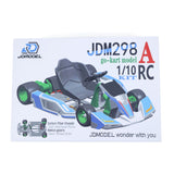 KIT JDM 298A 1/10 4x4 RC Go-Kart Unlimited DIY Model Vehicle Remote Control Electric Racing Car Motor No Battery for Adult