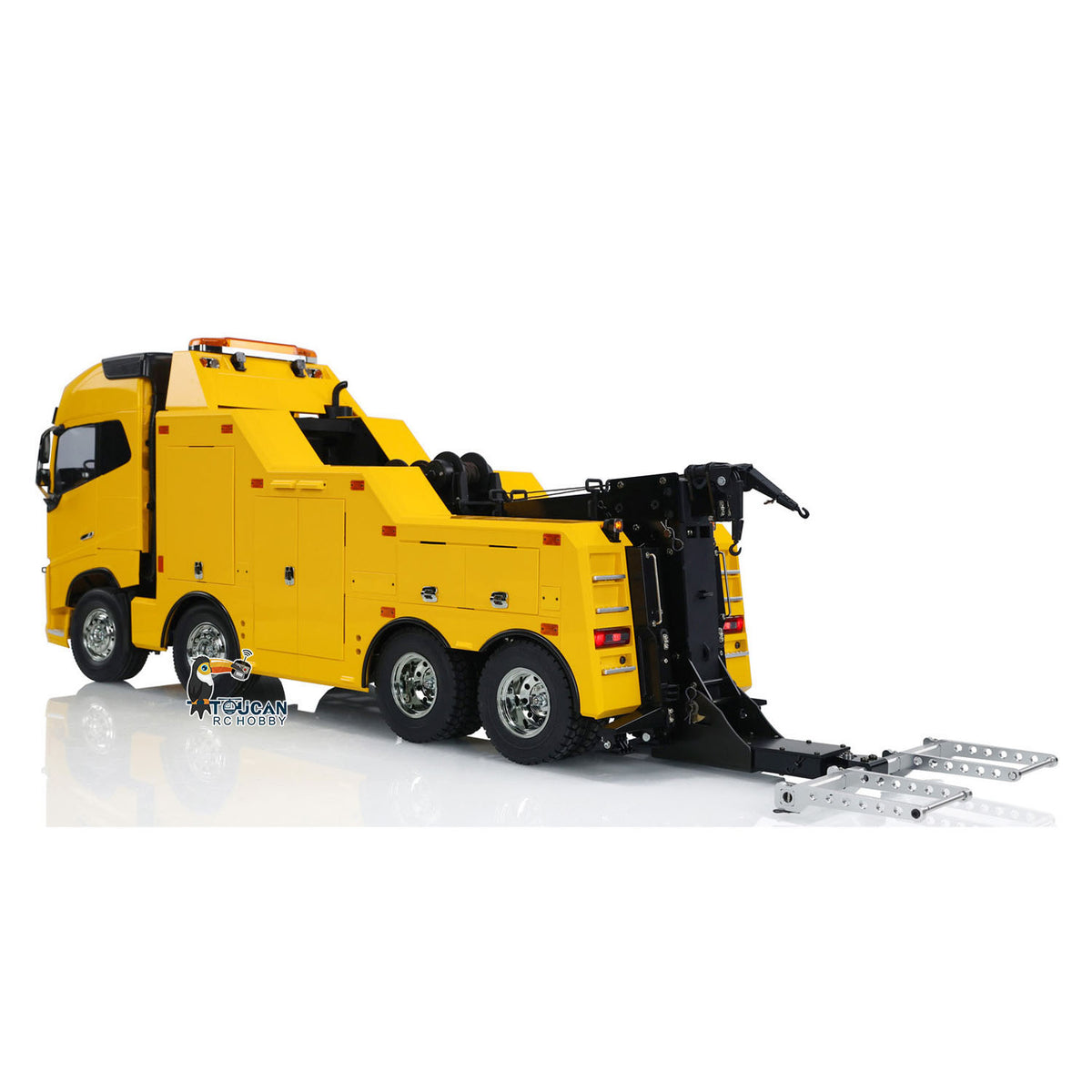 TOUCAN RC HOBBY 1/14 8x4 RC Wrecker Tow Truck 56362 Rescue Car FH16 Electric Recovery Vehicles Assembled and Painted Three-Speed Transmission