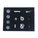 JDM 298B 1/10 Plastic RC Go-Kart DIY Model Radio Controlled Electric Racing Vehicle Unlimited Retrofit for Advanced Player