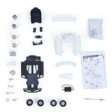 JDM 298B 1/10 Plastic RC Go-Kart DIY Model Radio Controlled Electric Racing Vehicle Unlimited Retrofit for Advanced Player