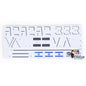 IN Stock Heng Long RC Tank Stickers for 1/16 IDF Merkava MK IV 3958 Remote Control Tanks