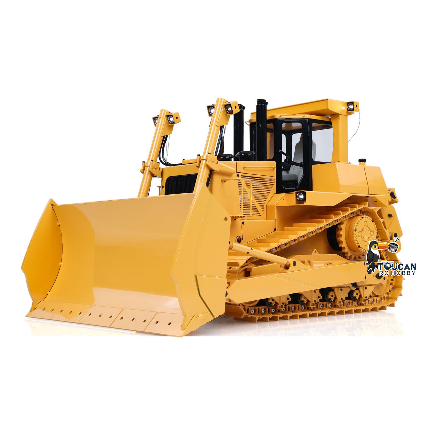 JDModel 1/14 MetalHydraulic RC Bulldozer Ferngesteuerte Baufahrzeuge DXR2 mit verbessertem Klingenmodell
