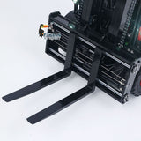 Fast Free Shipping for EU Kabolite K180-100 1/14 4X2 RWD Remote Control Hydraulic Forklift 3-Way Vavles RTR Flysky ST8 Radio Light System Sound Battery