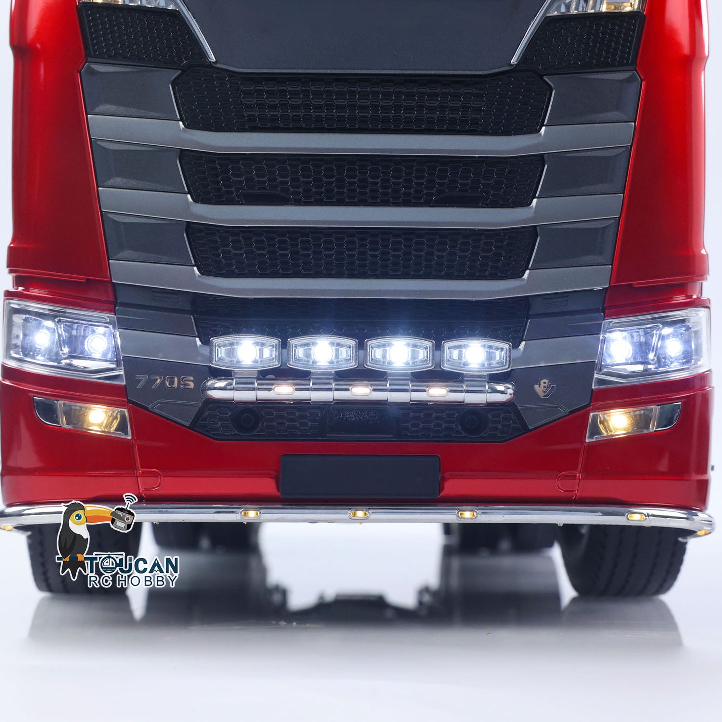 Fast  Free Shipping KABOLITE 1/14 770S 100 RC Tractor Truck 6x6 Remote Control Lorry Car 2Speed Gearbox Differential Lock RTR Model