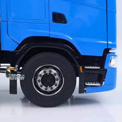 Metall 1/14 RC Hydraulische Dumper 770S 10x10 Volle Dump Lkw Kran Achse Hebe Auto Licht Sound
