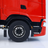 770S 1:14 5 Achsen Metall RC Hydraulische Muldenkipper Licht Sound Fernbedienung Kran Volle Dumper