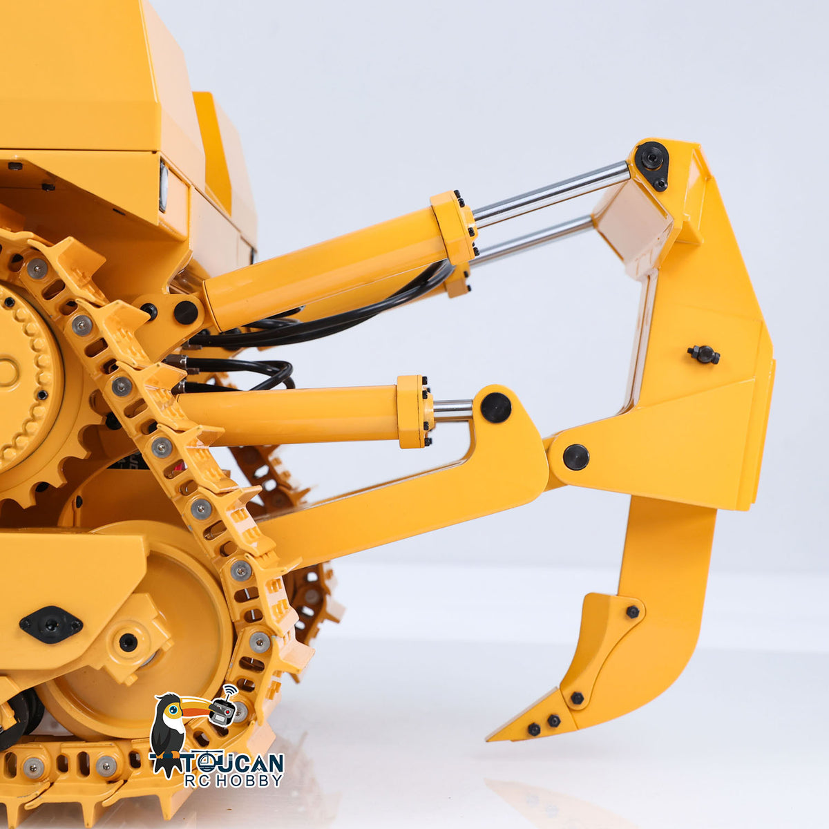 JDModel 1/14 MetalHydraulic RC Bulldozer Ferngesteuerte Baufahrzeuge DXR2 mit verbessertem Klingenmodell