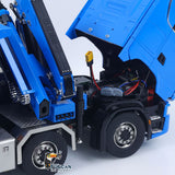 770S 1:14 5 Achsen Metall RC Hydraulische Muldenkipper Licht Sound Fernbedienung Kran Volle Dumper