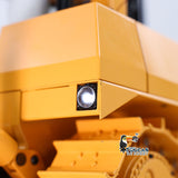 JDM D10T DXR2 1/14 Metal RC Hydraulic Bulldozer Remote Control Tracked Heavy Equipment Construction Vehicle Scale Model Hobbyists