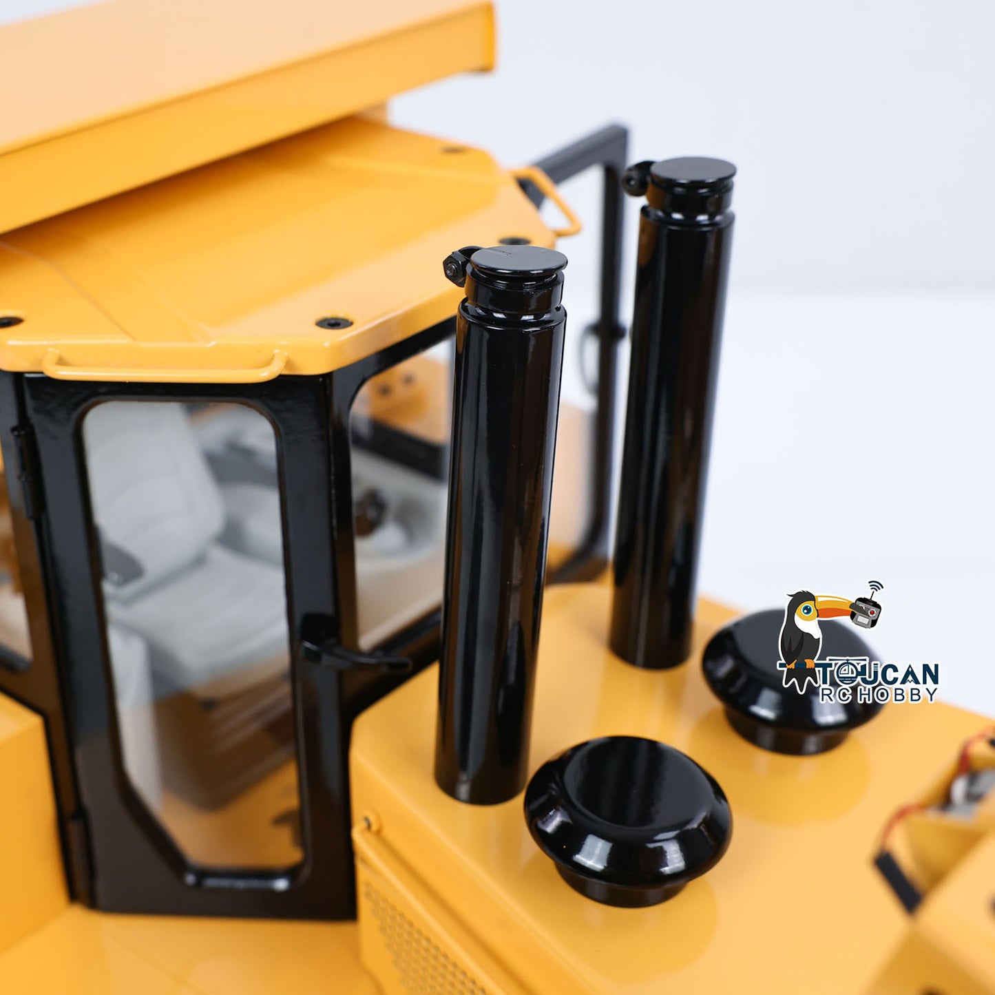 JDModel 1/14 MetalHydraulic RC Bulldozer Ferngesteuerte Baufahrzeuge DXR2 mit verbessertem Klingenmodell