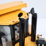 Fast  Free Shipping 1/14 DXR2 JDMODEL Metal RC Hydraulic Bulldozer Tracked Assembled Radio Control Dozer 201 New Sound Module
