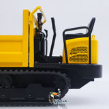 Toucanhobby C12R 1/14 Metal RC Hydraulic Tracked Dumper Truck Engineering Model FlySky I6S Remote Controller for Construction Hobbyists